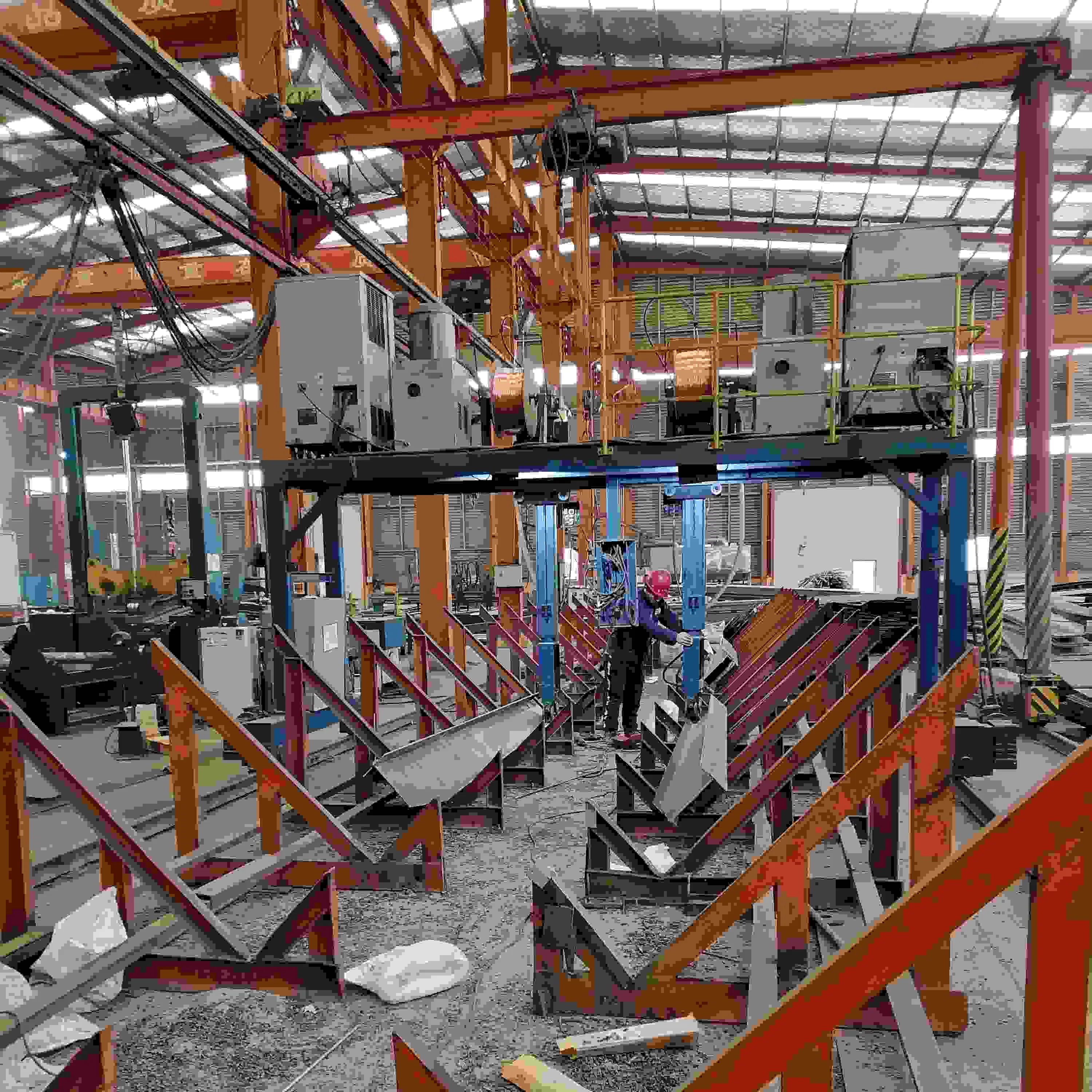 High Quality Steel Structure Construction of Warehouse H Section Beams and Columns