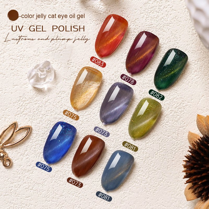 Jelly Ice Transparent Nail Polish 15ml Salon Wholesale Long Lasting Phototherapy Base Glue Set Nail Polish