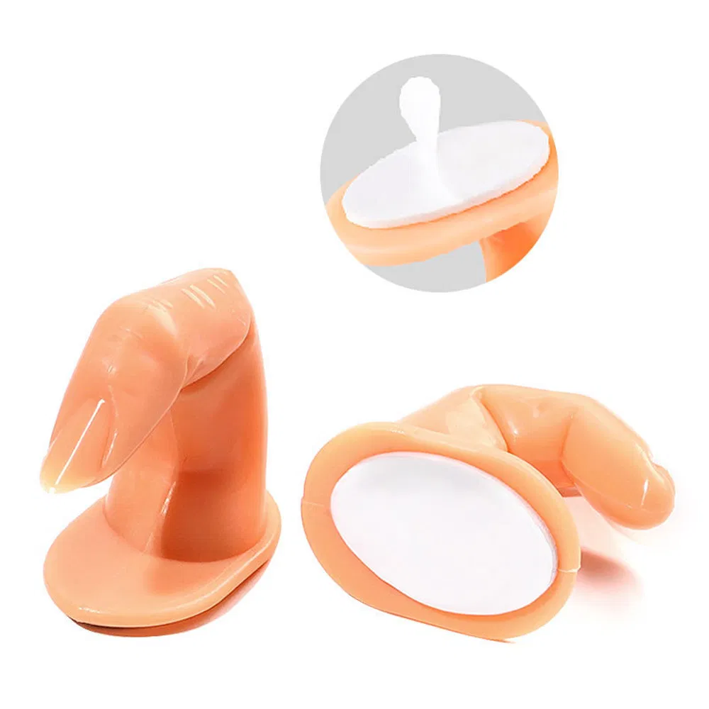Manicure Nail Art Reusable Practice Finger Training Display Model Hand Fingers Tool