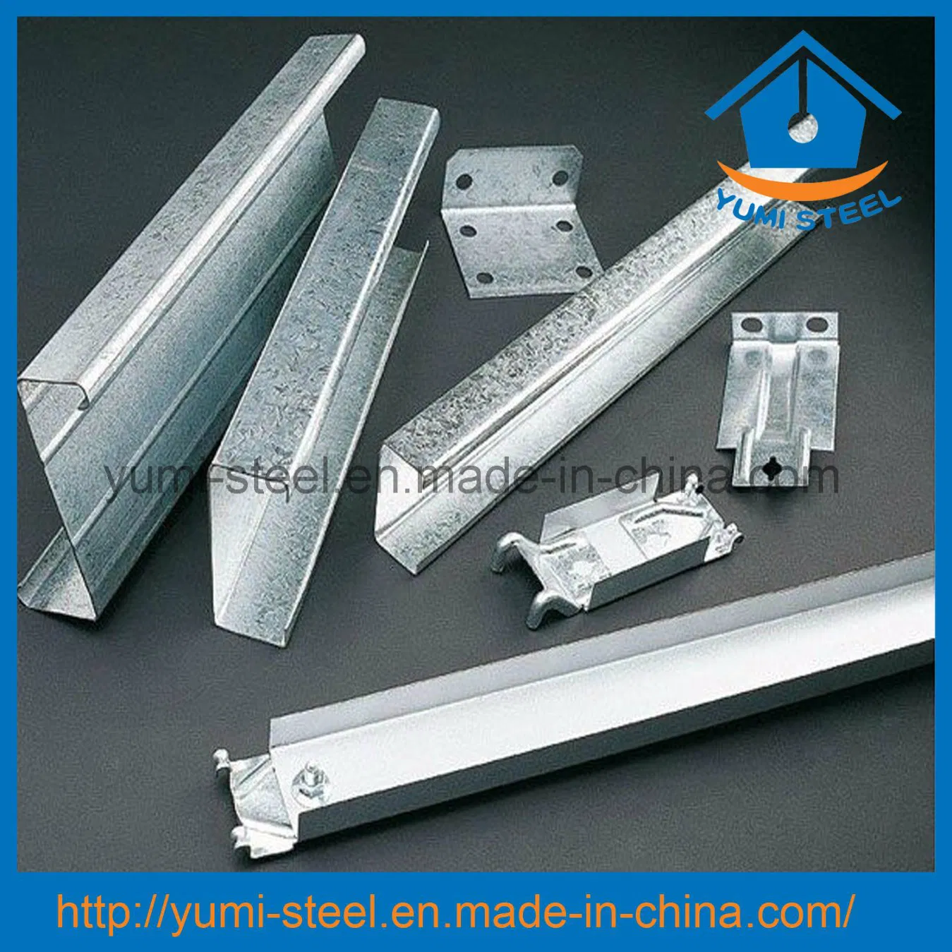 Building Materials C/Z Steel Purlin for Prefabricated Steel Structure