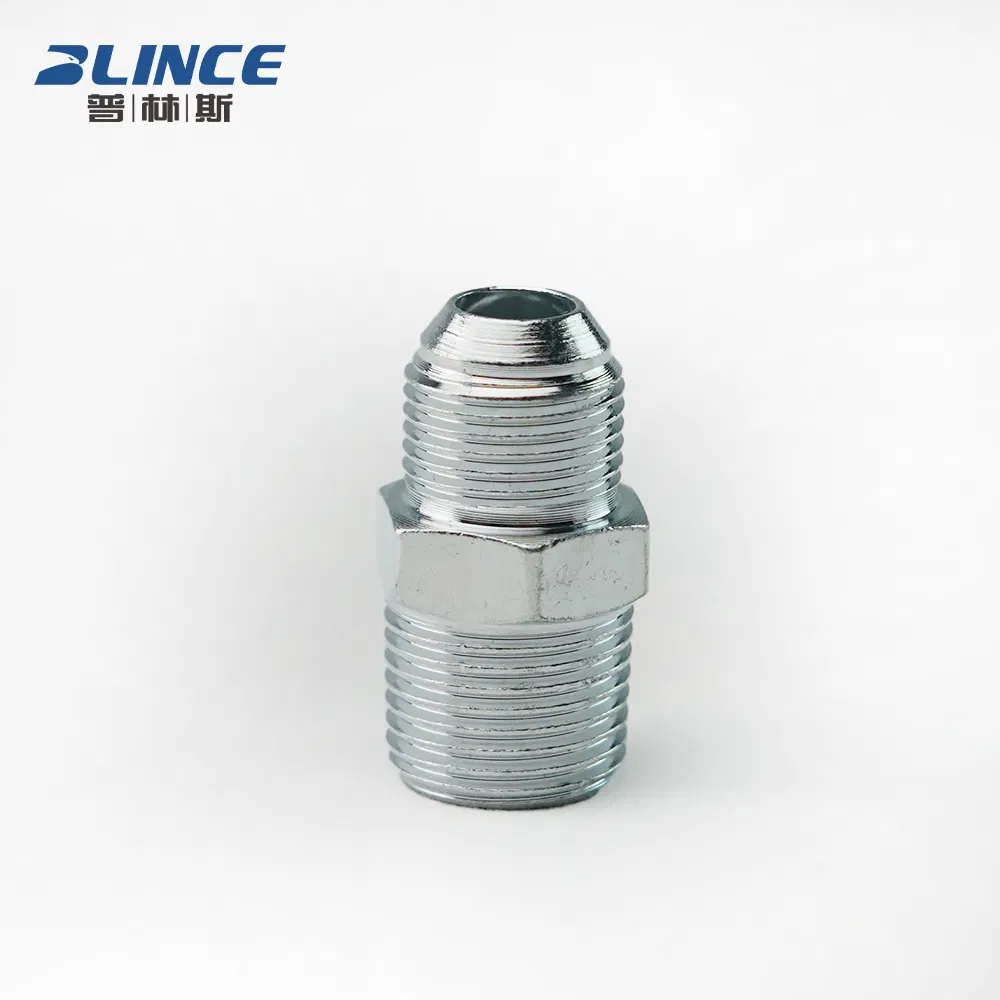 Прямой гидравлический переходник JIS/BSPT из нержавеющей стали