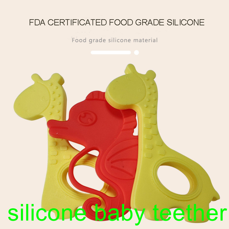 BPA Free Silicone Baby Teether Infant Finger Fruit Teether
