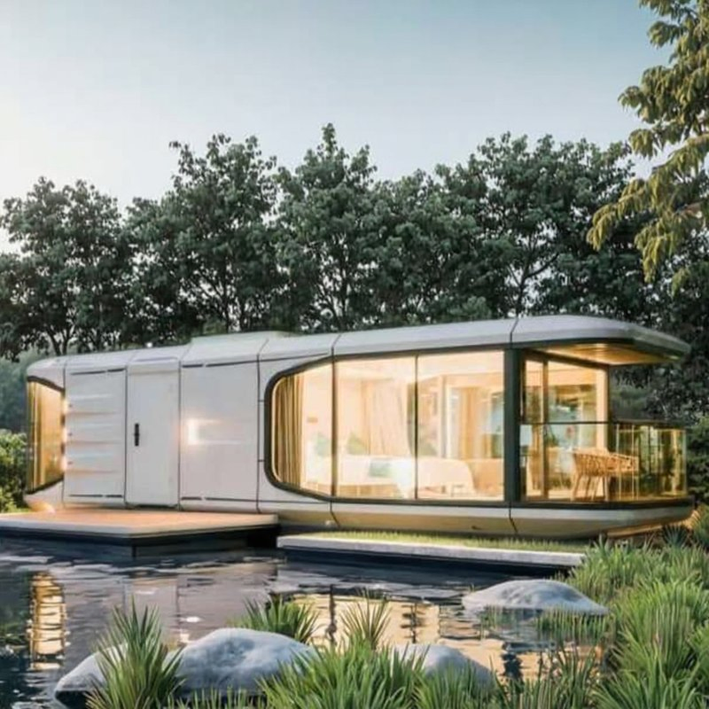 Casa Prefabricada Modular Capsule Hotel Container House