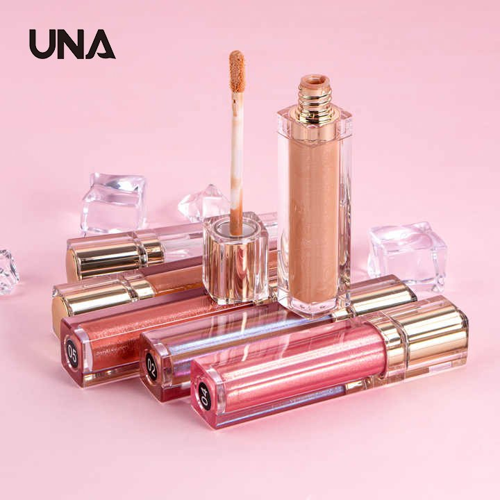 Waterproof Hydrating Shimmer Liquid Lipstick Vegan Formula Non Sticky High Shine Pearl Lip Gloss for Smooth and Glossy Lips