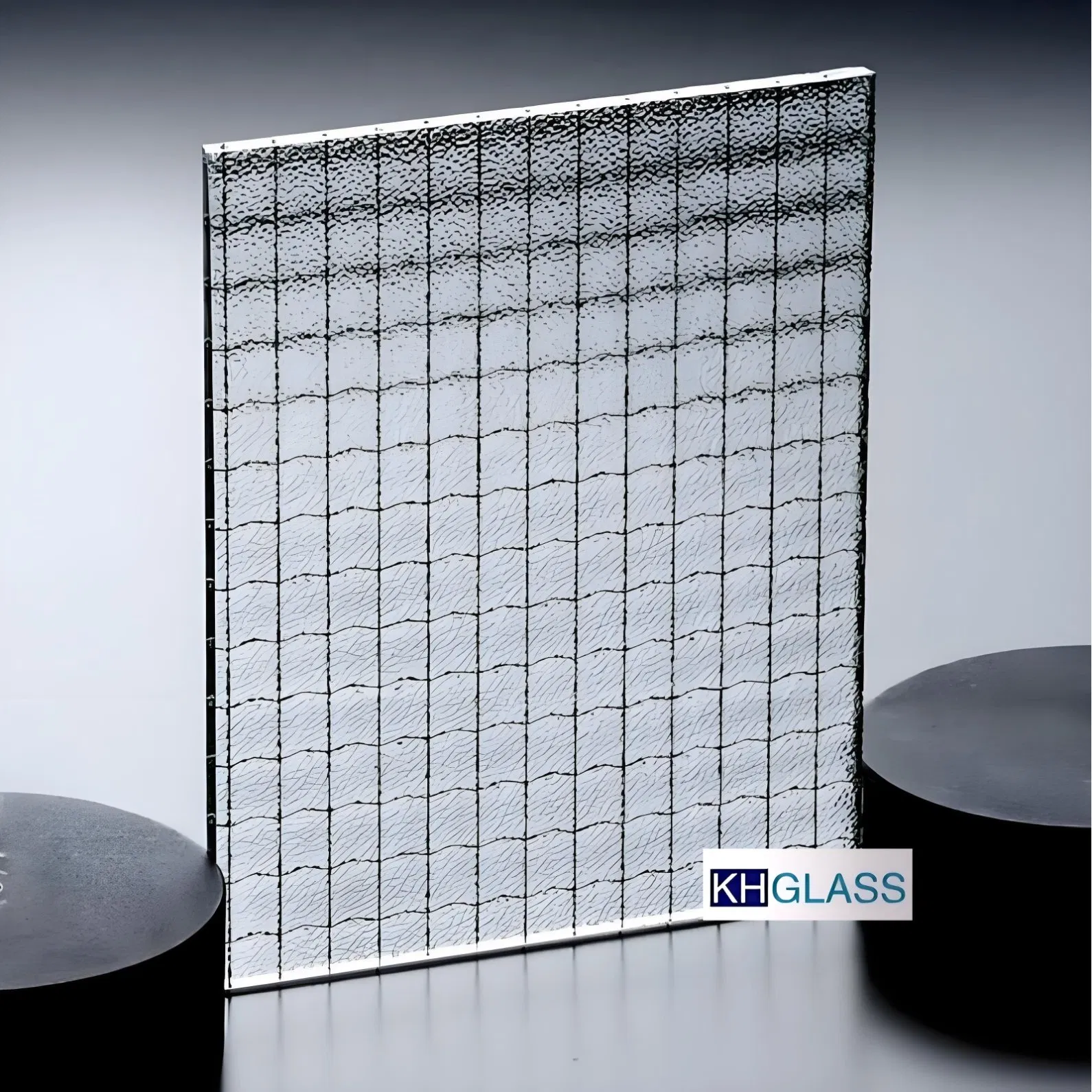 6mm6.5mm Clear Safety Flat Wired Glass for Fireproof Indoor Partition Solutions