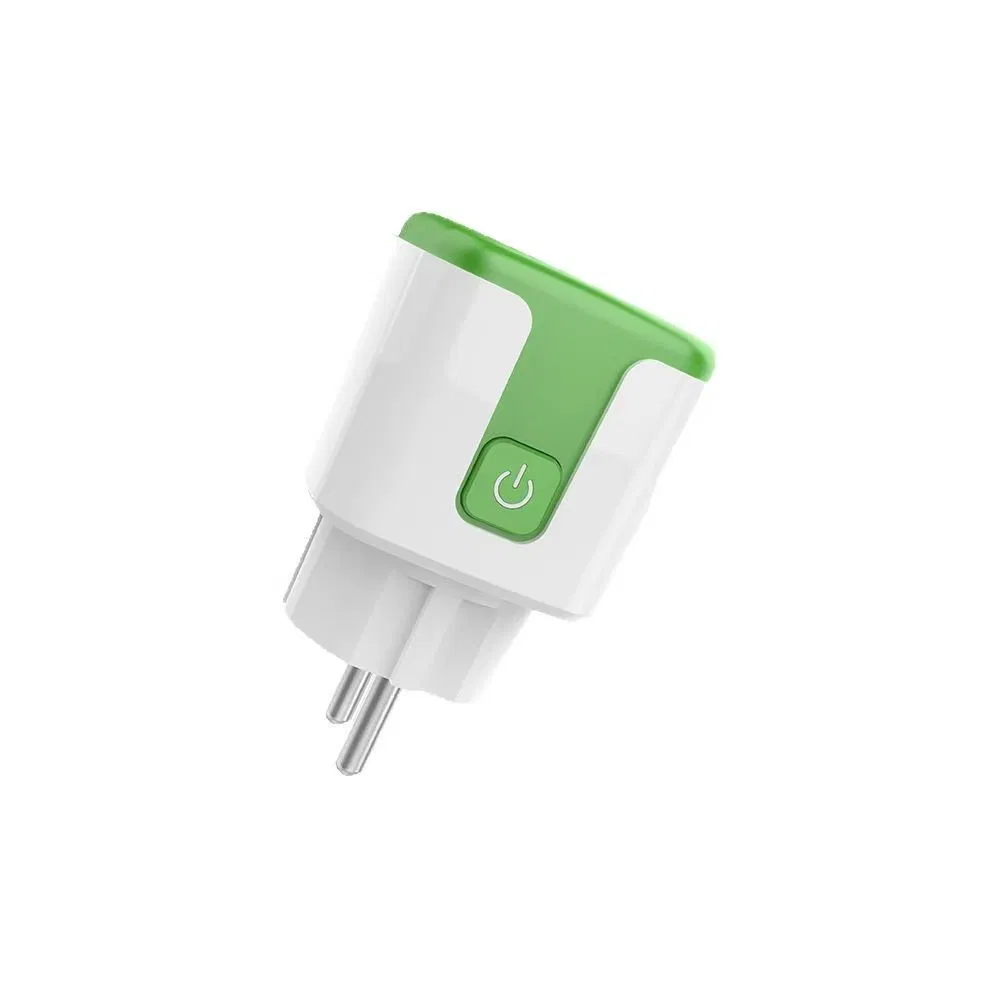 Smart Plug WiFi Socket EU 16A with Power Monitor Timing Function Tuya Smart Life APP Control Works with Alexa Google Home