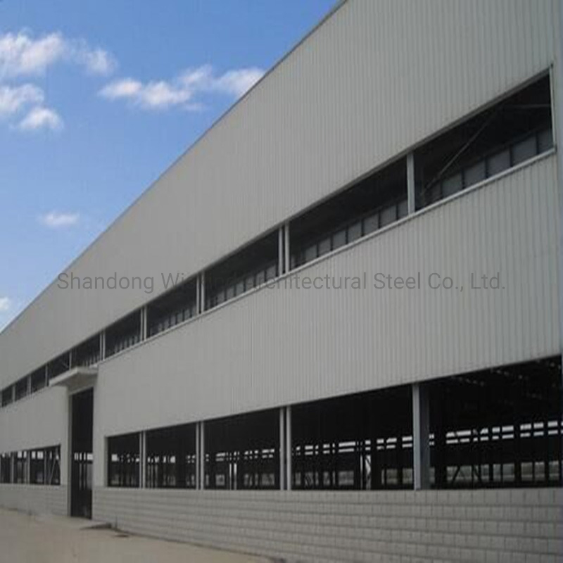 FM Modular Metal Prefabricated Steel Warehouse with Steel Beam