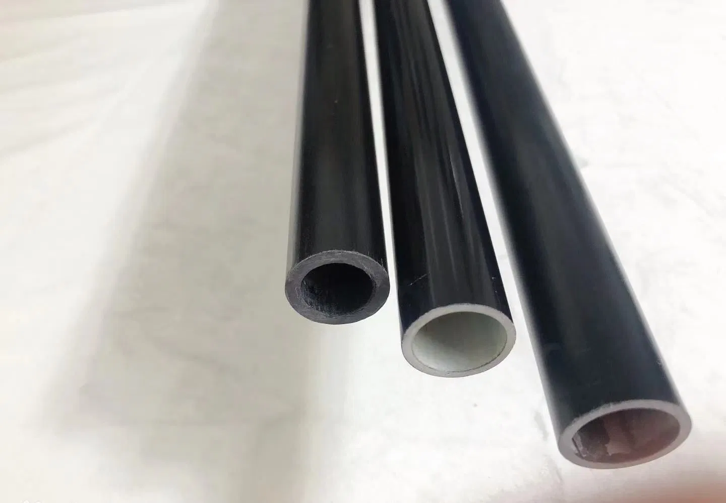Light Weight Carbon Fiber Square Tube Hardness Material Pole Rod for Motorcycle Part