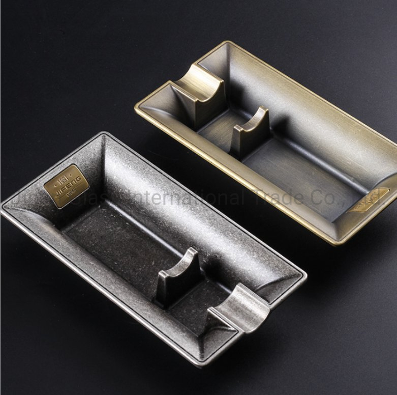 Cigar Ashtray Cuban Cigar Zinc Alloy Metal Slot Large Ashtray