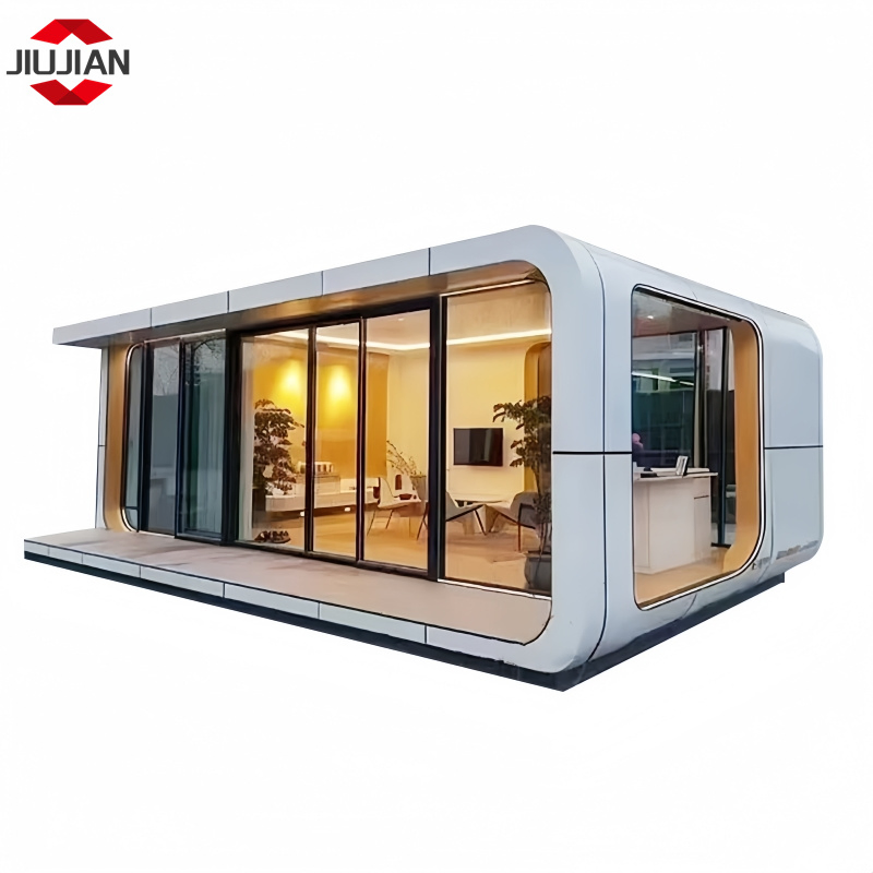 40 FT Prefabricated Luxury Apple Cabin Pod Hotel for America