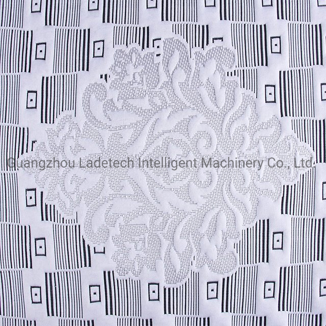 LDT-ZJB 300-450 Grams High Density Mattress 100% Polyester Ticking Knitted Jacquard Fabric high quality