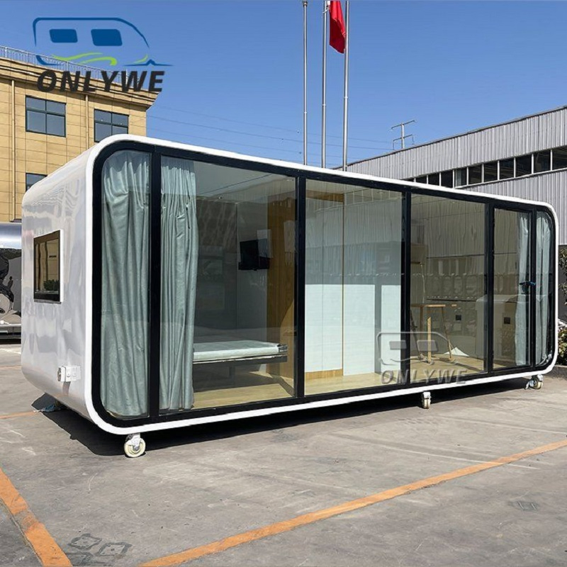 Onlywe Low Cost Portable Toilet Prefabricated 20-Foot Living Container House Movable Office Small House