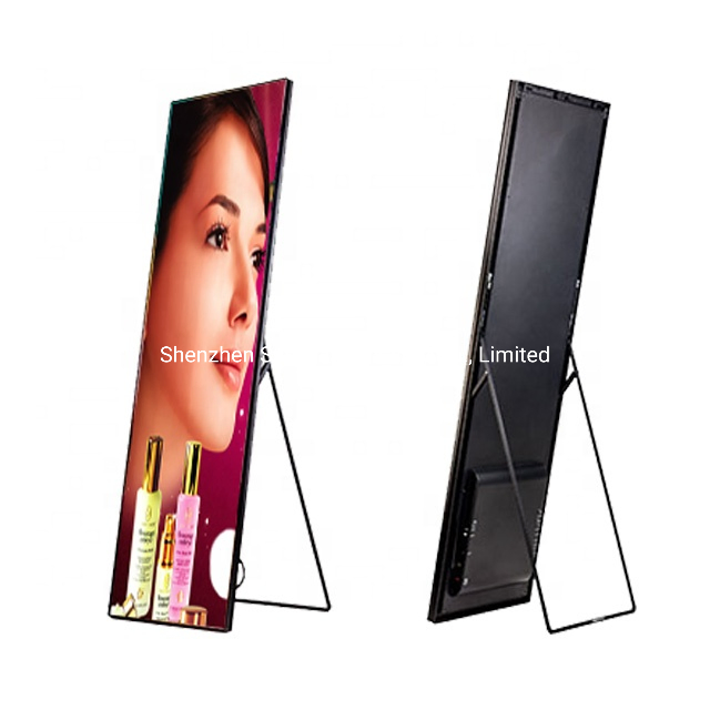 P2 P2.5 P3 LED Mirror Panel LED Poster LED Display Indoor Advertising Display