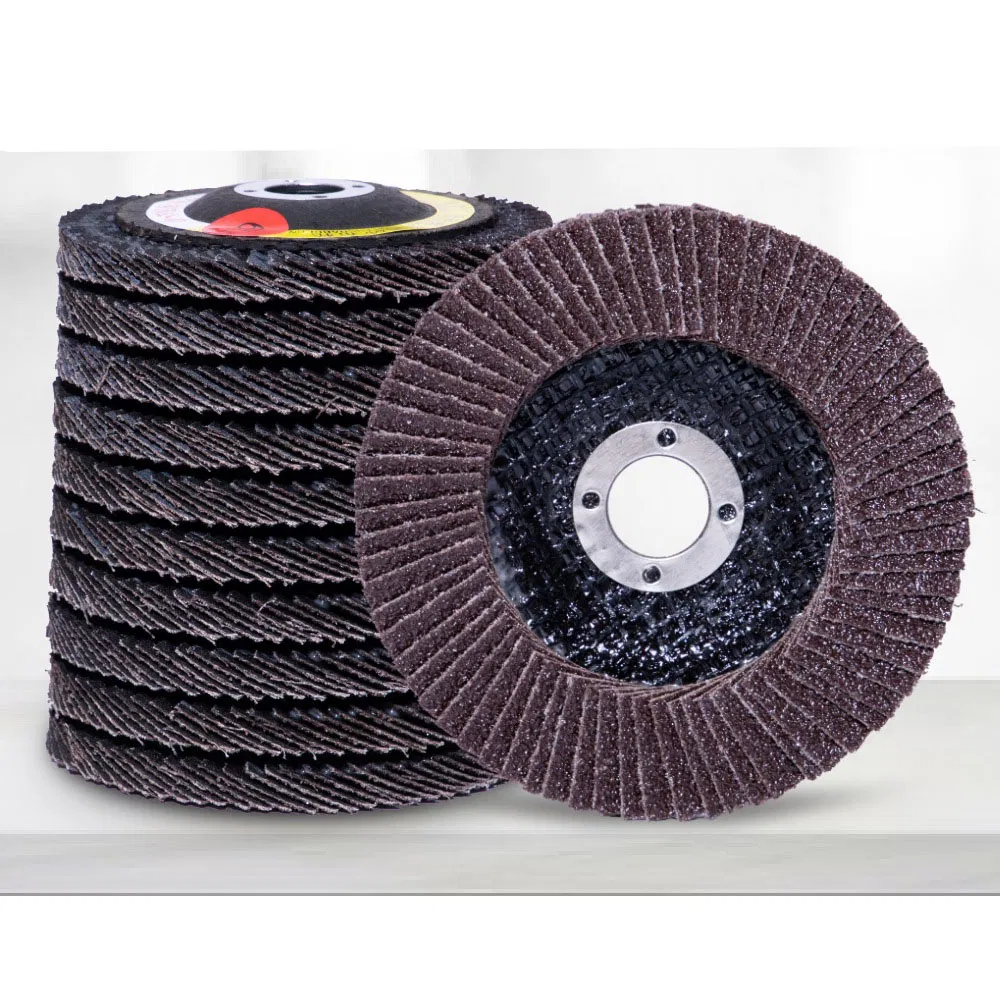 T27 125mm Aluminum Oxide Abrasive Flap Disc Wheel for Stainless Steel Metal