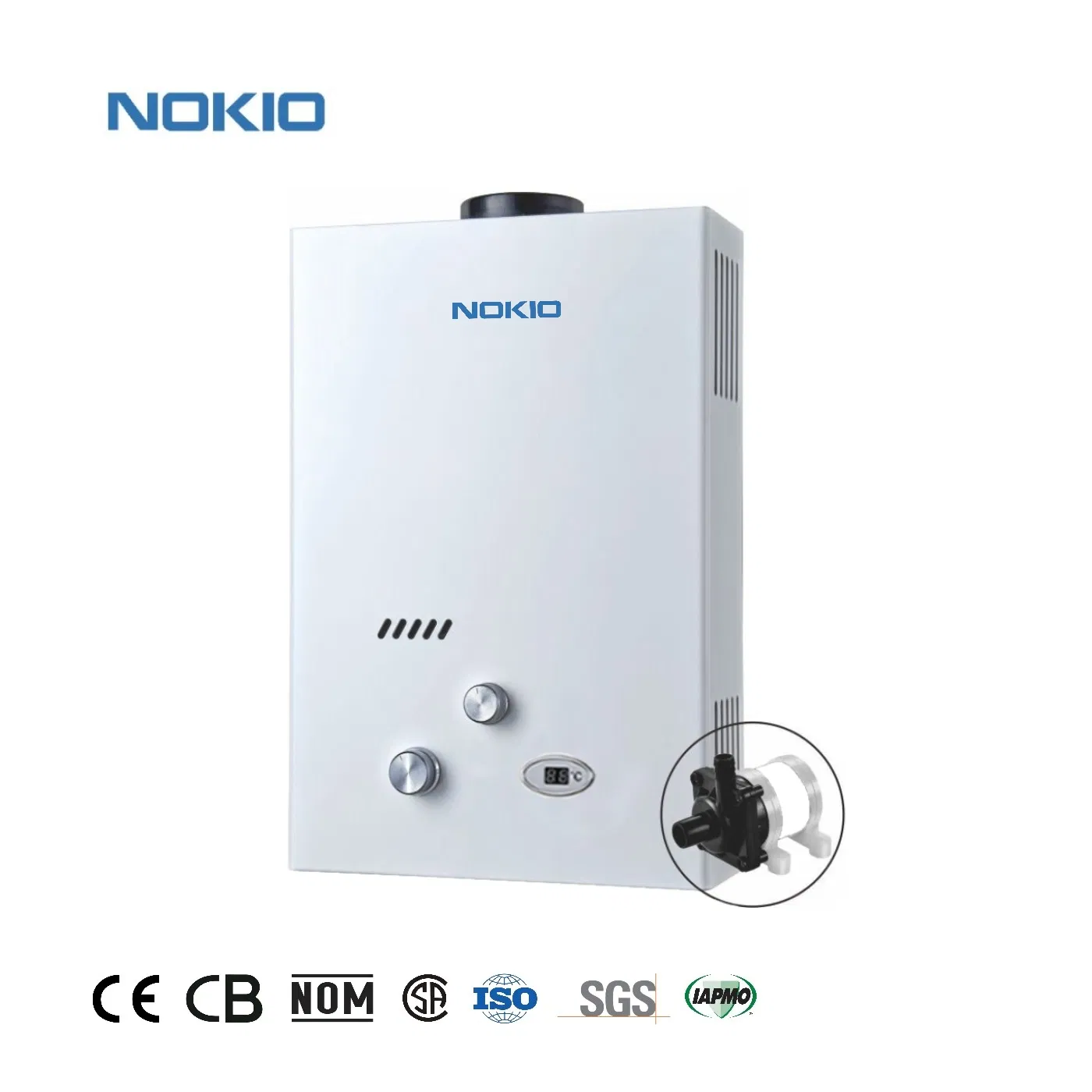 Seconds Hot Water Pump Machine Smart Inverter Instant Gas Water Heater