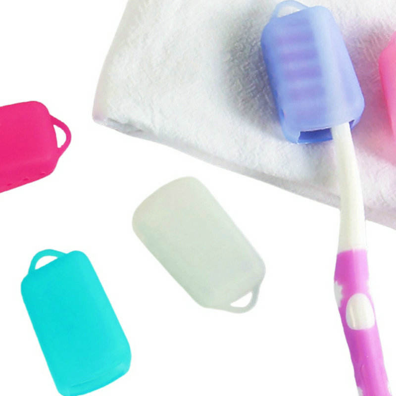 Eco Friendly Protect Silicone Case Toothbrush Clip Tooth Brush Covers