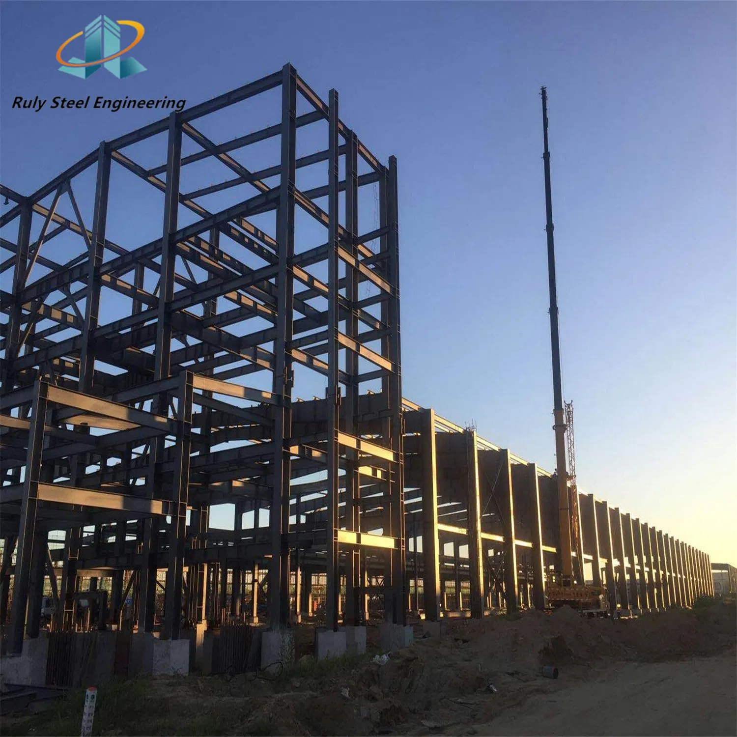 Sandwich Panel Roof Prefab Steel Structure Building Prefabricated Warehouse