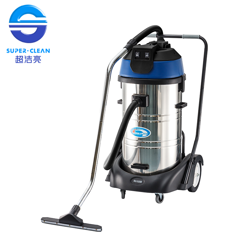 1500W Motor, 80liter Stainless Tank Wet and Dry Vacuum Cleaner