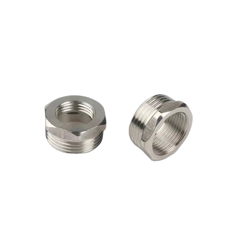 Factory Stainless Steel Pipe Reducer Pipe Fittings Plumber Materials Connector Fitting Reducing Bushing for Plumbing