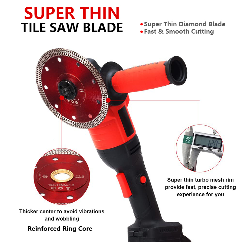 Ultra-Thin Mesh Turbo Blades for Ceramic, Marble & Stone Cutting