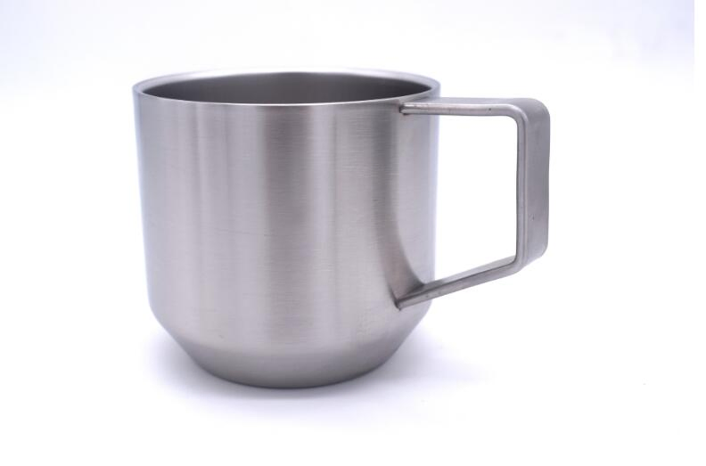 Стальная кружка для кофемашины 12 oz