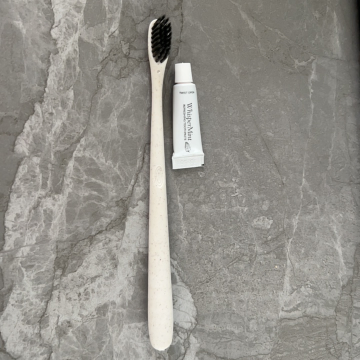Wheat Straw Packing Hotel Amenities Vanity Kit/Wheat Straw Hotel Toothbrush