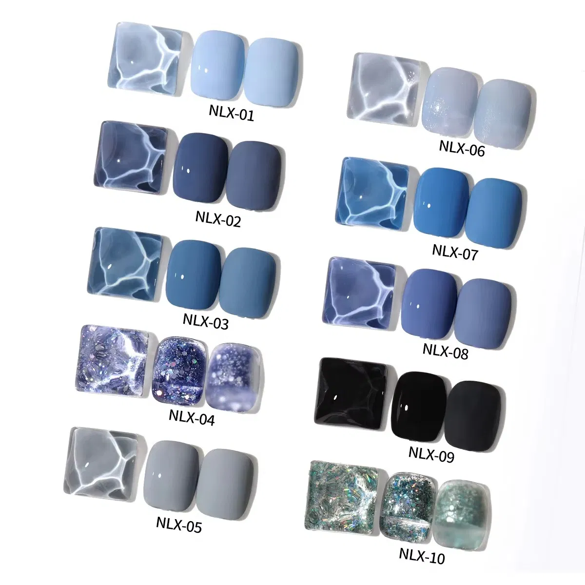 Wholesale 15ml as UV Nail Gel Polish 10 Colorsfor OEM or Nail Salon Nail Art Design Beauty Application