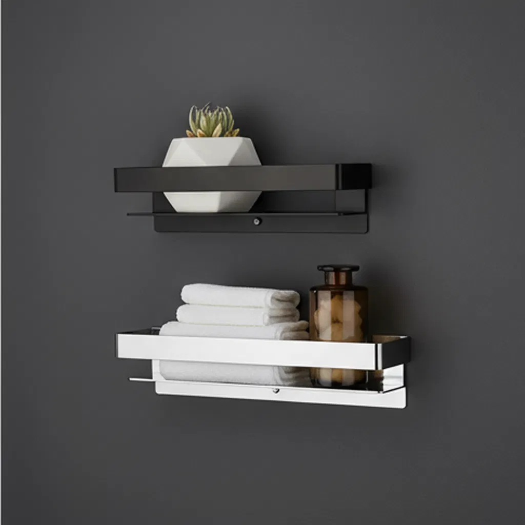 Solid Grab Shelf Dh-J01: Stylish Wall-Mount with Hidden Screws