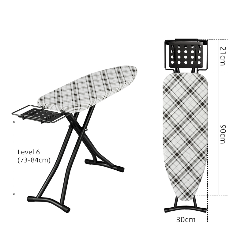 Table Top Ironing Board Folding Design with Flat Iron Stand Genre Ironing Boards