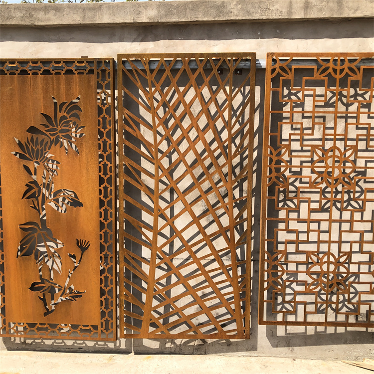Art Metal Screens Panels Corten Decorative Panels