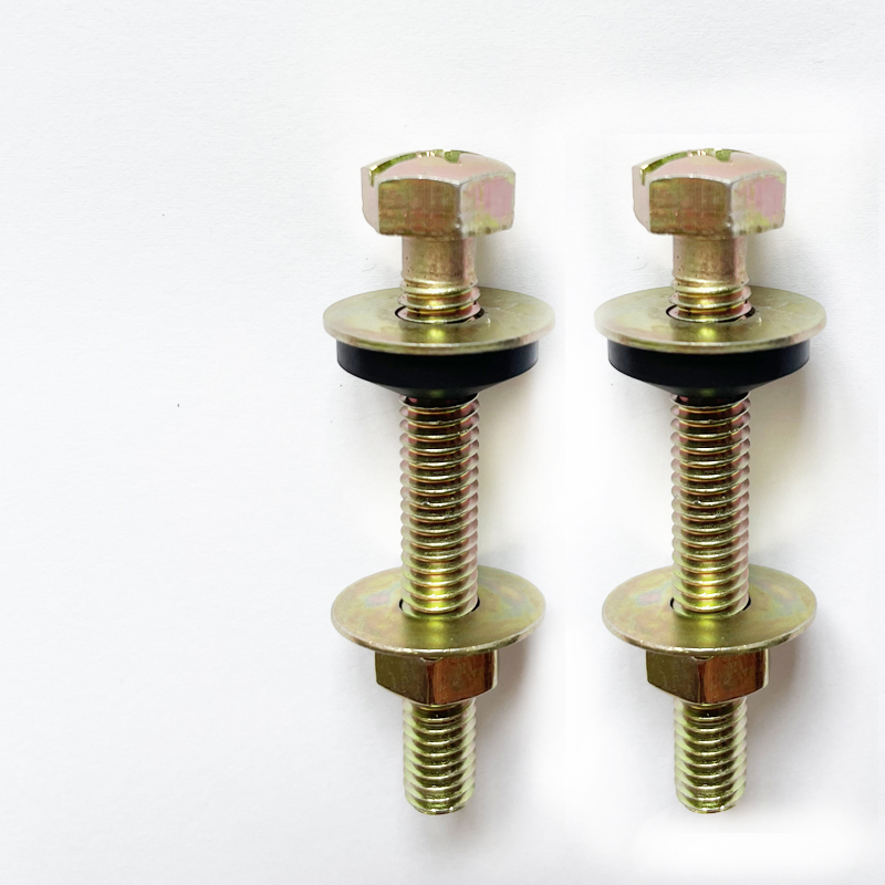South American Chili Sanitary Ware Accesssories Wc Plumbing Fitting Toilet Hex Head Steel Bolt