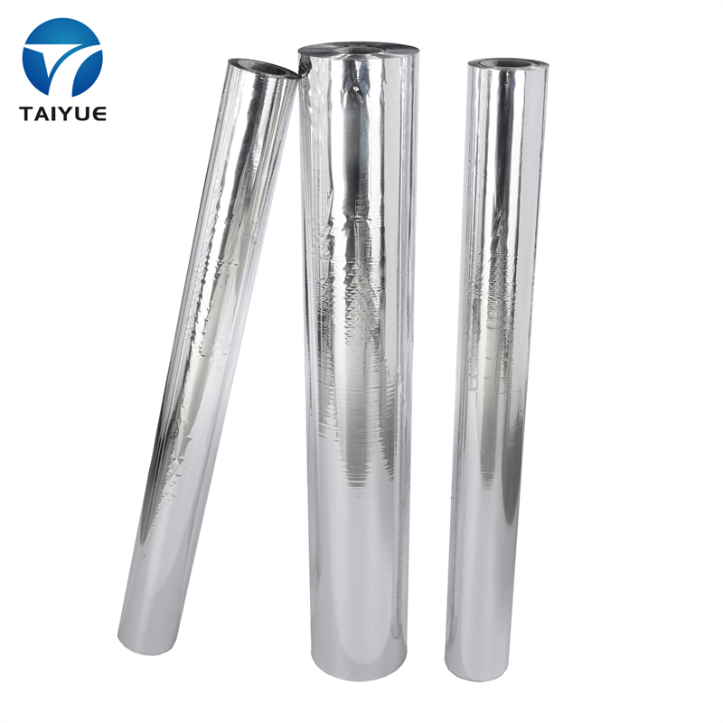 Metalized Aluminum Foil Fire Retardant Building Material Thermal Insulation Material