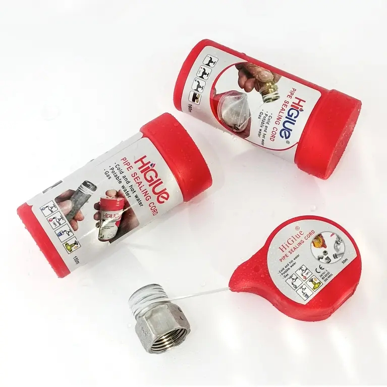 Higlue Thread Sealing Cord for Metal and Plastic Pipes and Fittings No Leak