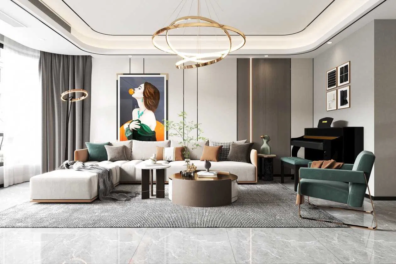 Green Environmental Painting Free Bamboo Composited Wall Panel