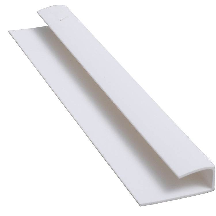 10mm PVC Trims Black Silver White End Cap PVC Panels