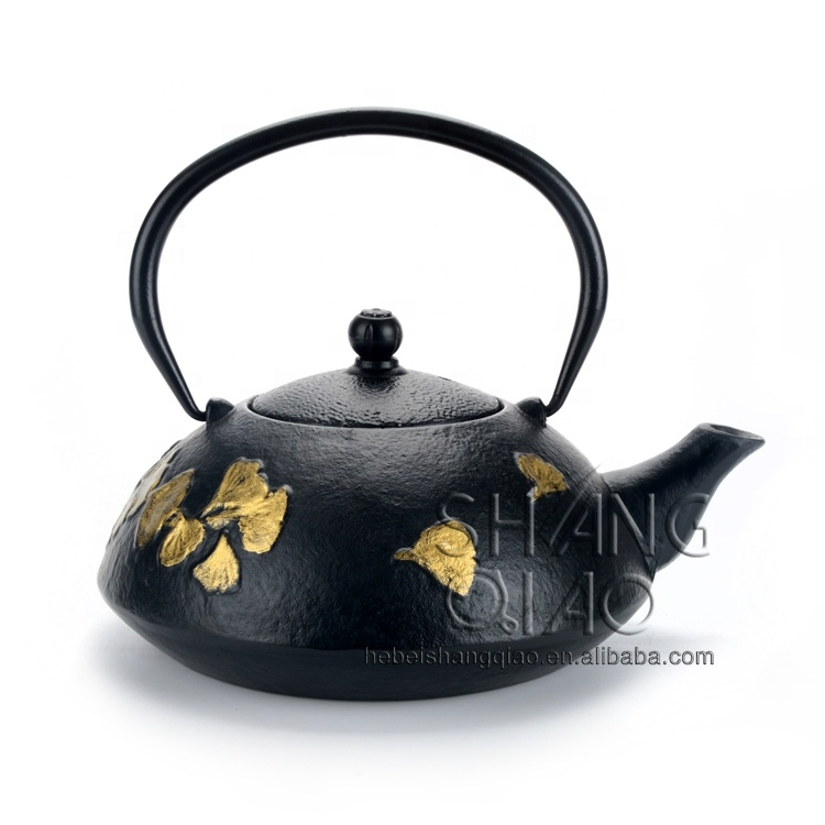 Designed Cast Iron Teapot Kettle Cast Iron Tea Pot Metal Teapots