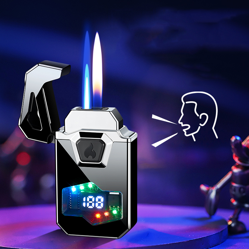 USB Advanced Voice Controlled Induction Gas Electric Dual Fire Lighter