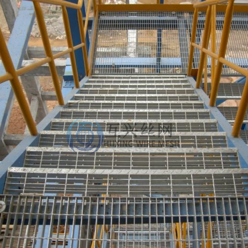 Galvanized 48in Wide Iron Plain Smooth Shape Bearing Bar Welded Grating Steel Walkway for Industrial Floor/Safe Deck/Metal Platform/Stairs/Building Structure