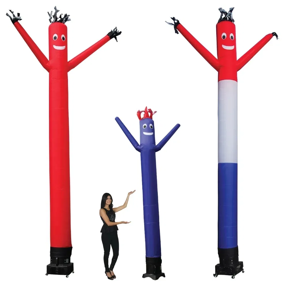 Funny Advertising Inflatable Sky Tube Waving Air Dancer Man Nylon Sky Dancer for Sale