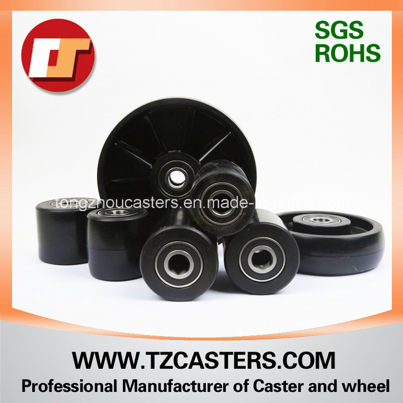 OEM China Factory Manufacturer Forklift Truck Hand Pallet Jack Part Material Handling Equipment Spare Parts Hydraulic Pump PU Nylon Rubber Wheels Steering Wheel