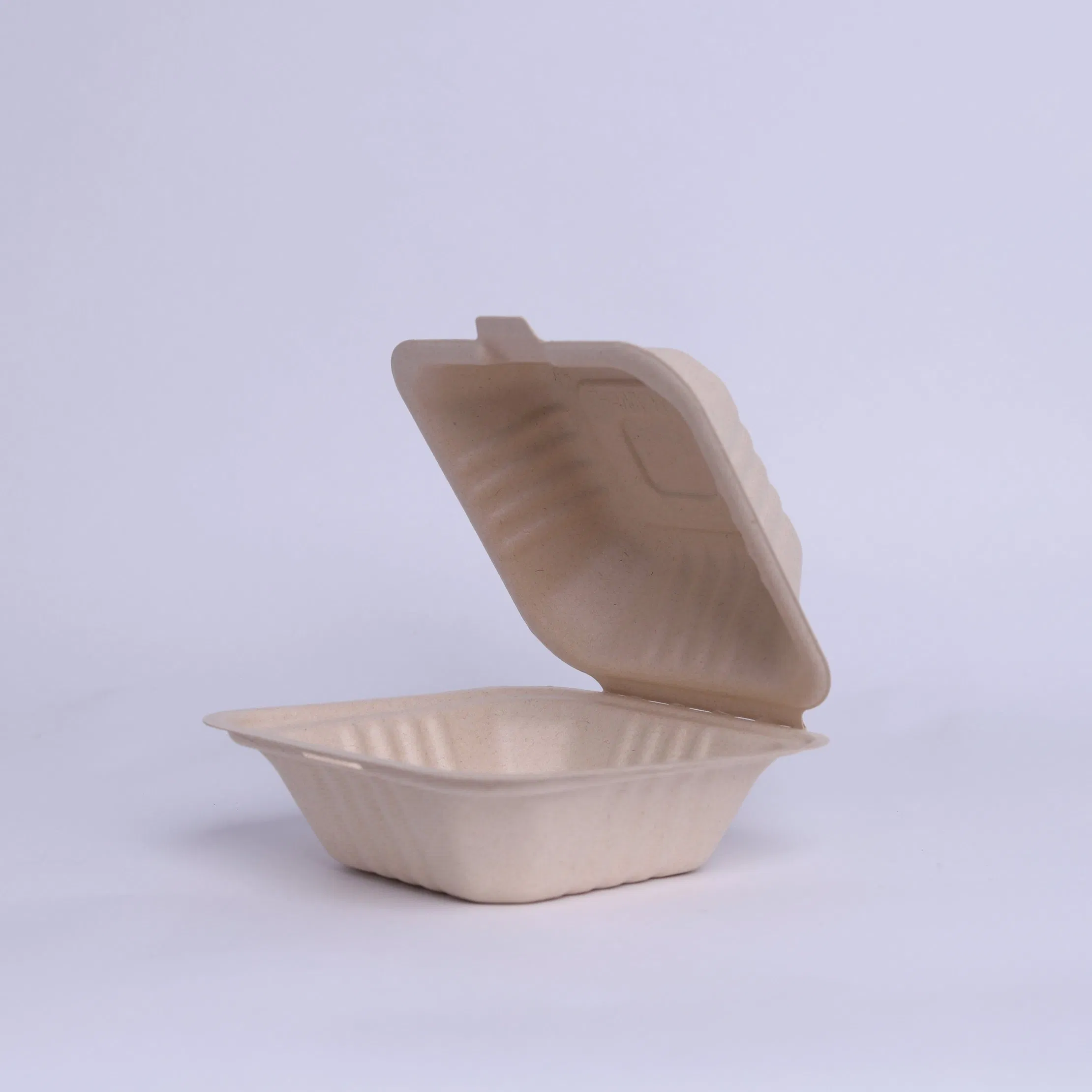 Biodegradable Tableware Sugar Cane Sugarcane Pulp Bagasse Food Container Salad Box