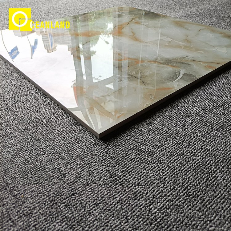 New Design Natural Stone Look Polished Porcelain Interior Floor Tiles