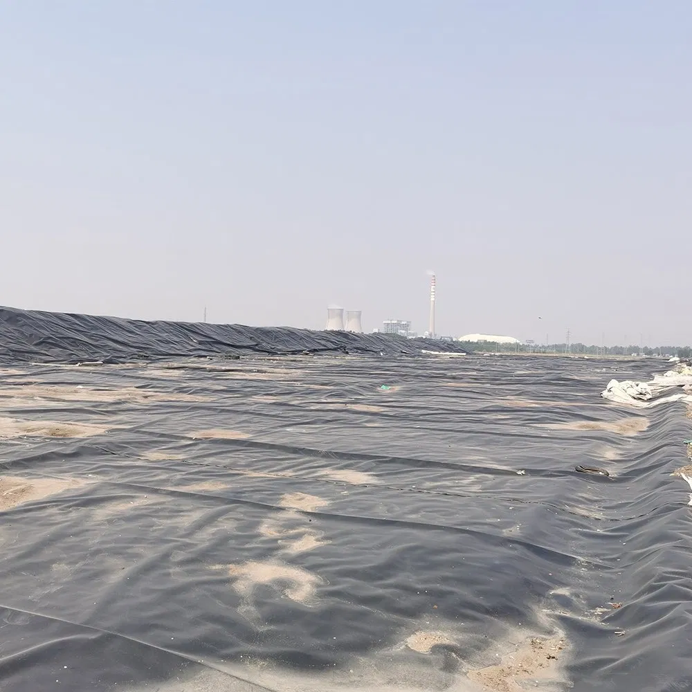 HDPE Geomembranes Pond Liners 1mm Geomenbrana for Fish Farming Pond Dam Mining Reservoir