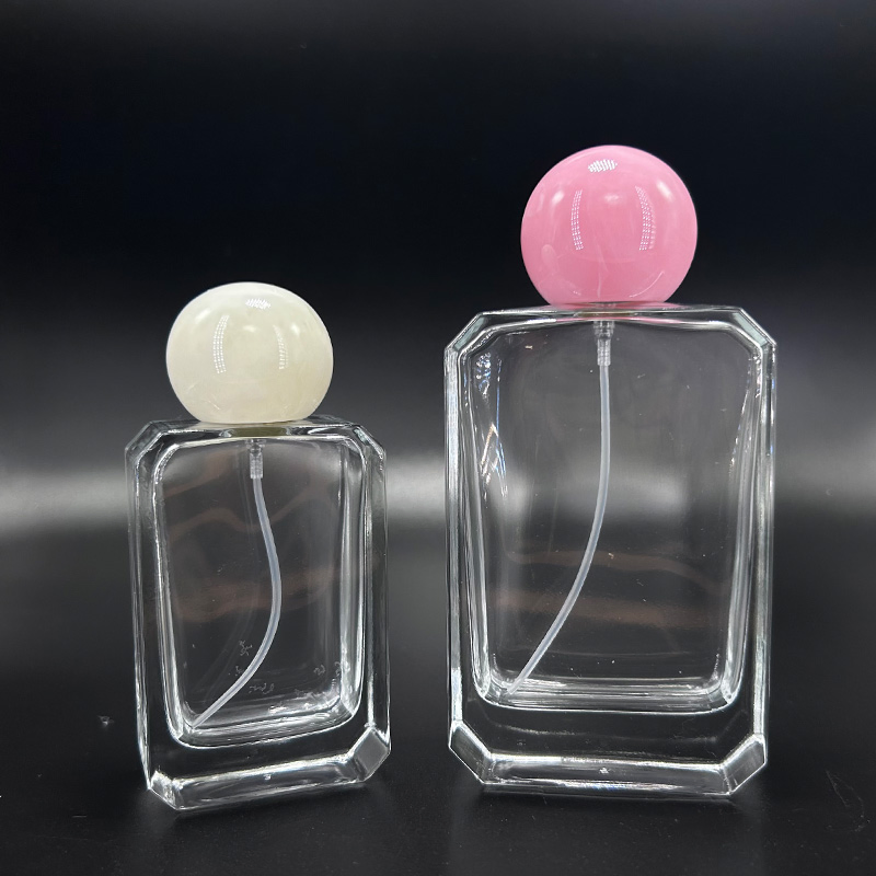 Gorgeous Spray Pump Packaging 50ml Glass Perfume Bottle for Perfume Fragrance