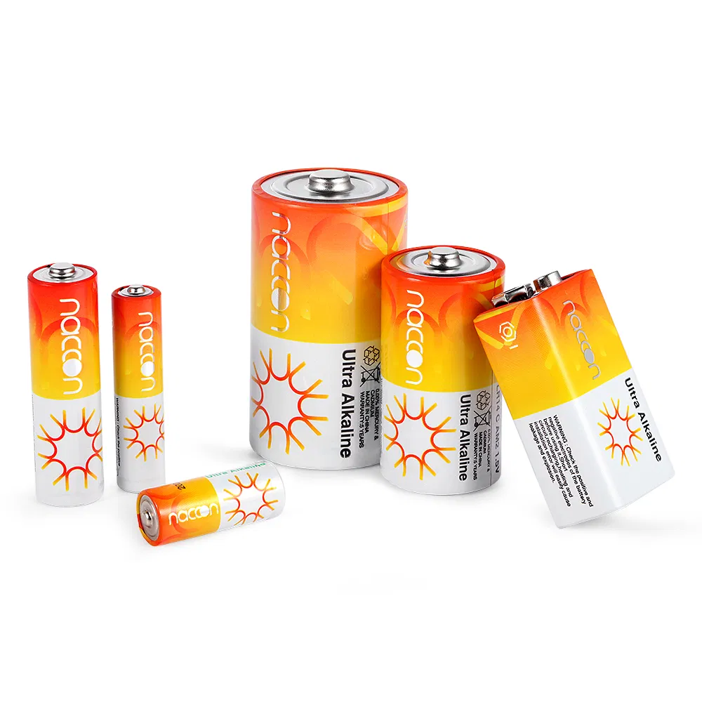 Батарейка щелочная LR1 (AM5, N) 1.5V NACCON