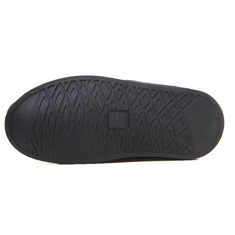 40cm Black Waterproof Anti-Slip Motorcycle Unisex PVC High Boots Rain Shoes Cover