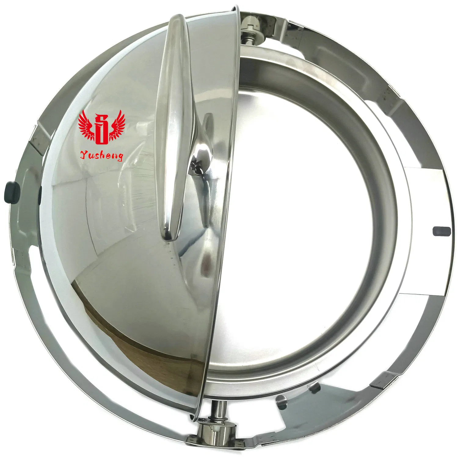 Factory Directly Offer Stainless Steel Round Buffet Dish Full Silver Color Chafing Dish
