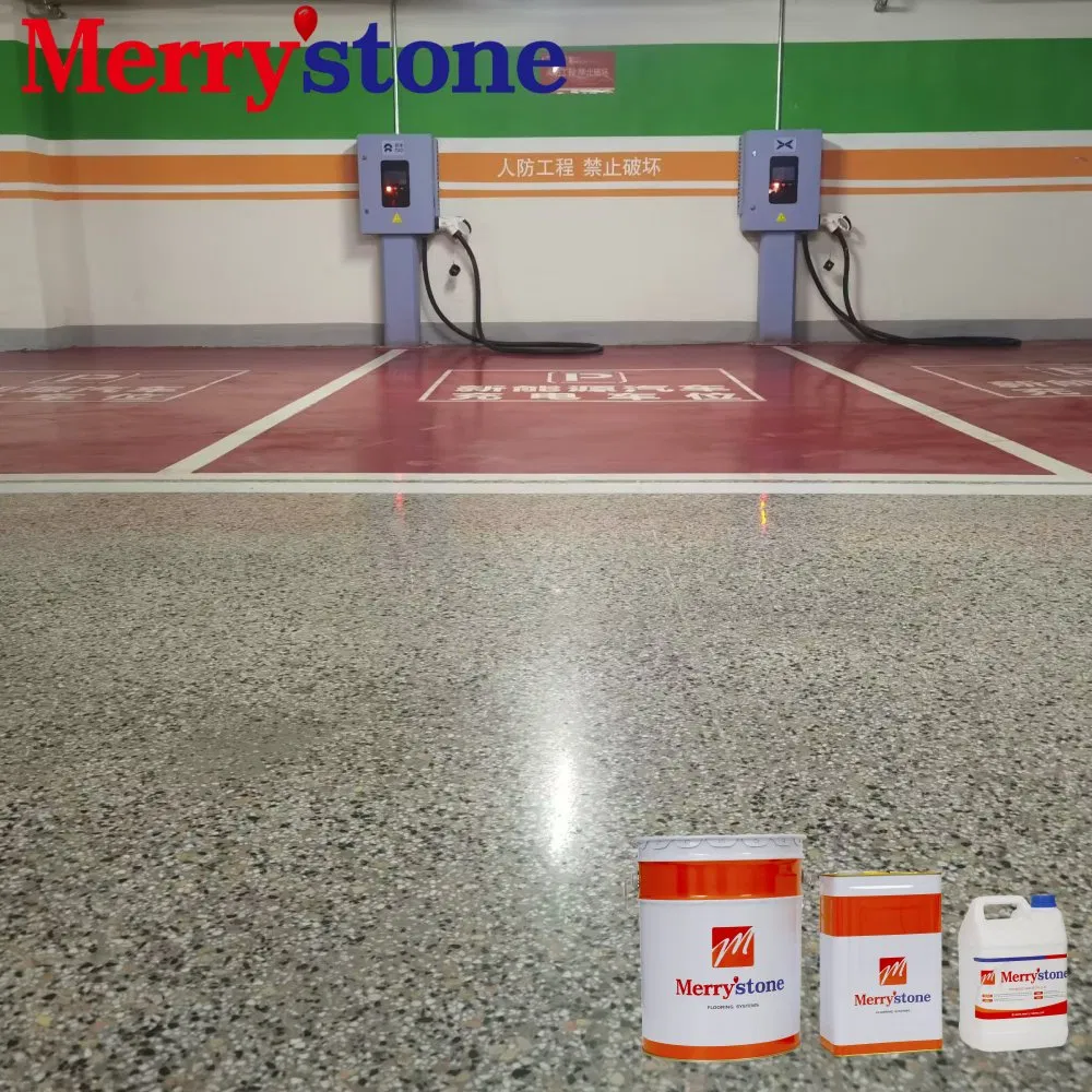 Consistent Colored Sealer Curing Concrete Floor Coating for Underground Parking Garages