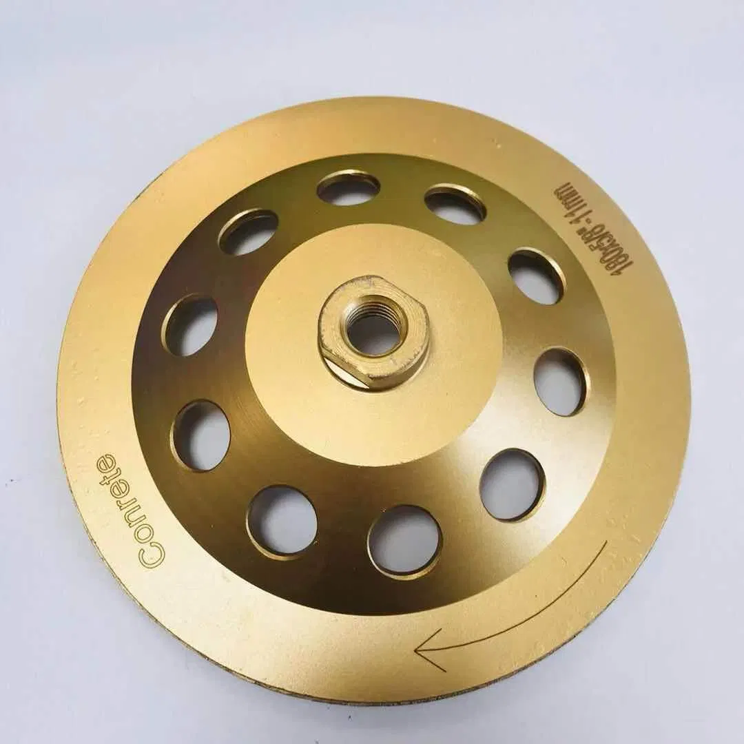 7inch Diamond Abrasive Tool Turbo Grinding Cup Wheel for Concrete