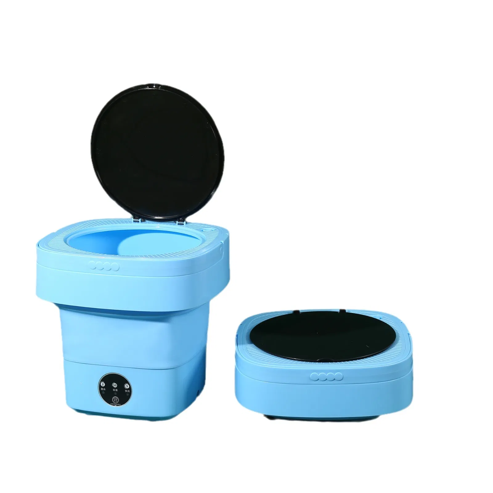 Portable Maternal and Infant Blue Light Mini Underwear Folding Washing Machine